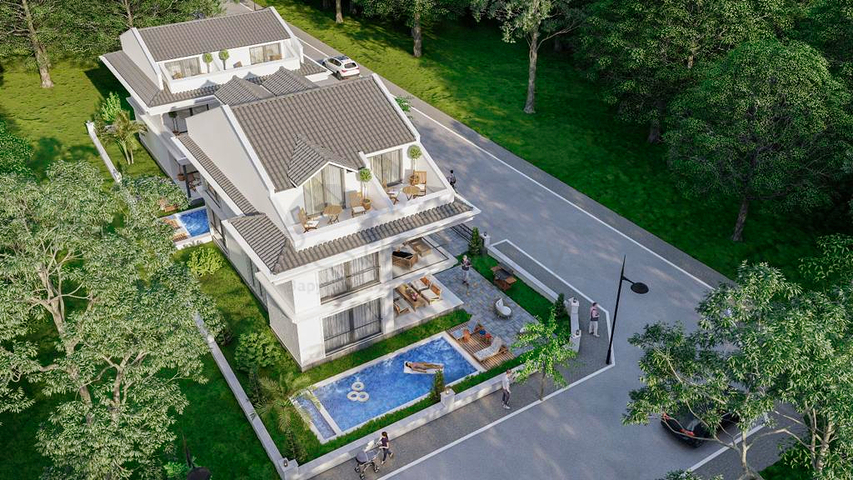 Вілли планування 6 + 1 в районі Фетхіє - Анталія 