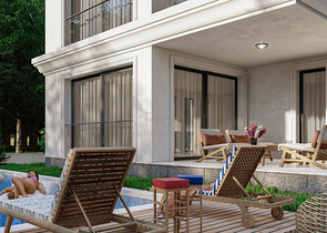 Вілли планування 6 + 1 в районі Фетхіє - Анталія 