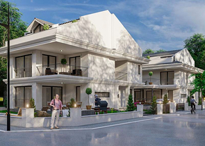 Вілли планування 6 + 1 в районі Фетхіє - Анталія 