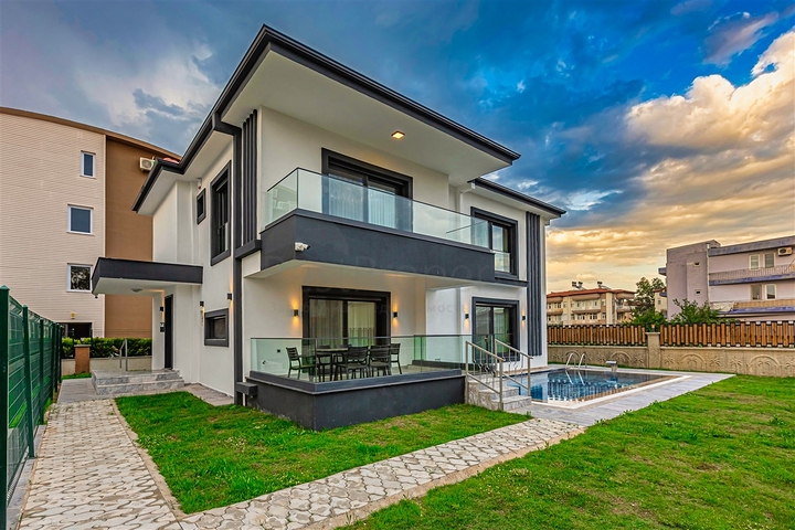 Вілла планування 3 + 2 в районі Белек - Анталія 