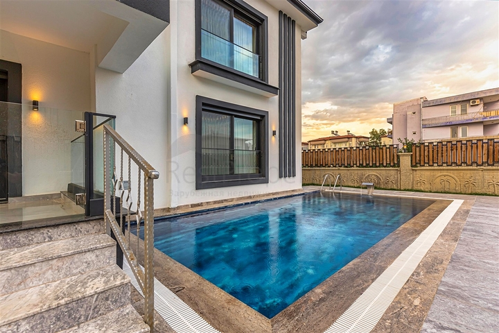 Вілла планування 3 + 2 в районі Белек - Анталія 