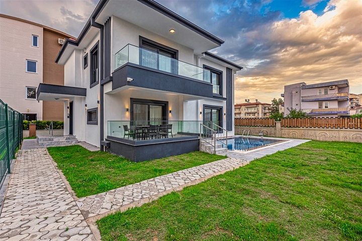 Вілла планування 3 + 2 в районі Белек - Анталія 