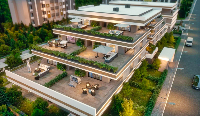 Інвестиційний проект в районі Алтинташ-Анталія 