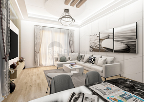 Квартира планування 1 + 1 в районі Кепез - Анталія 