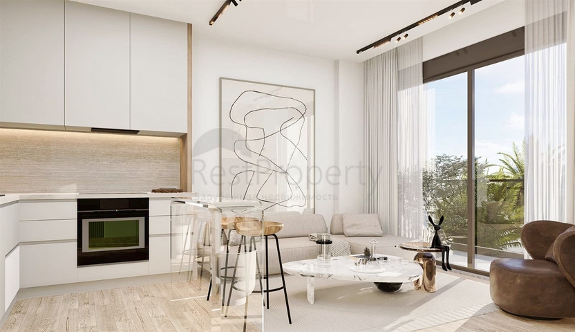 Квартира планування 1 + 1 в районі Алтинташ - Анталія 