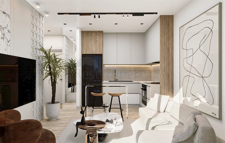 Квартира планування 1 + 1 в районі Алтинташ - Анталія 