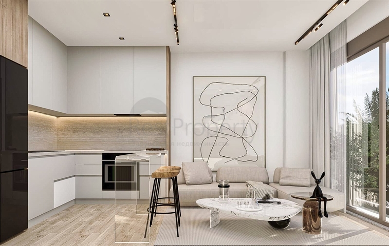 Квартира планування 1 + 1 в районі Алтинташ - Анталія 