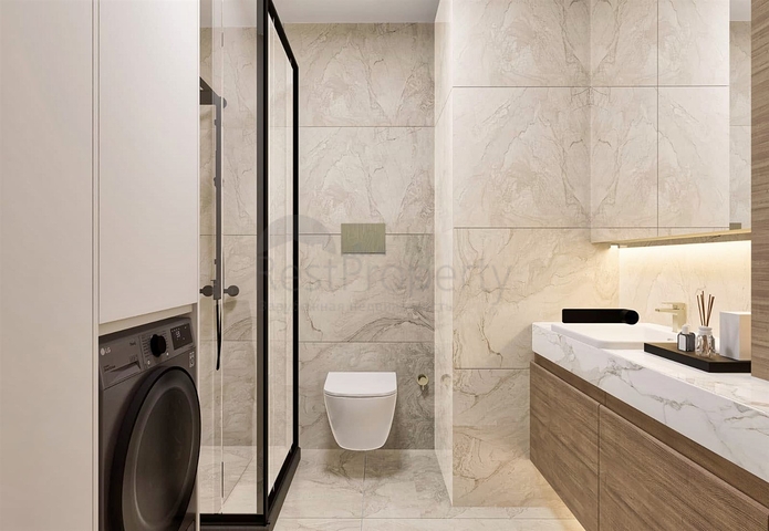 Квартира планування 1 + 1 в районі Алтинташ - Анталія 