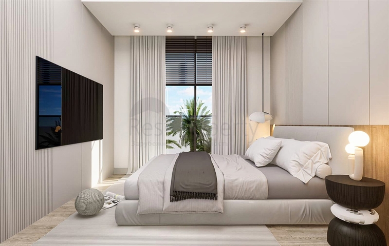 Квартира планування 1 + 1 в районі Алтинташ - Анталія 