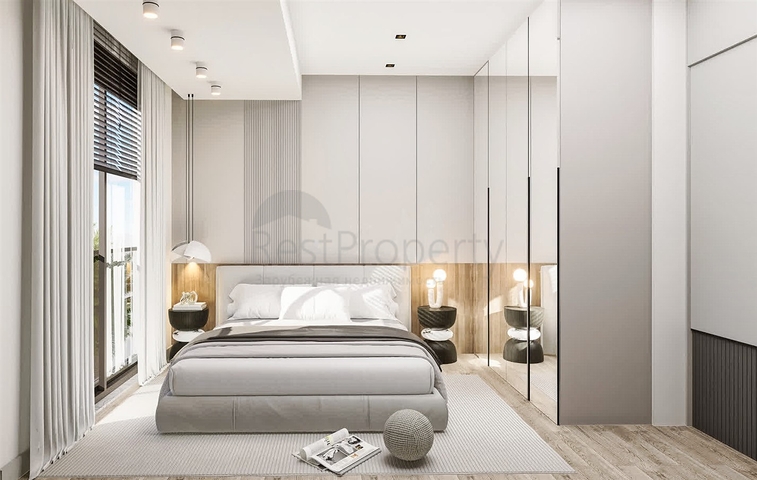 Квартира планування 1 + 1 в районі Алтинташ - Анталія 