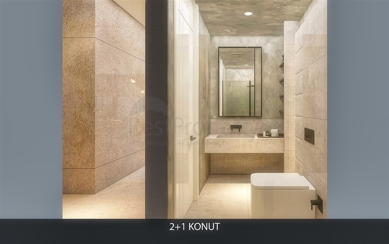 Квартира планування 2 + 1 в районі Алтинташ - Анталія