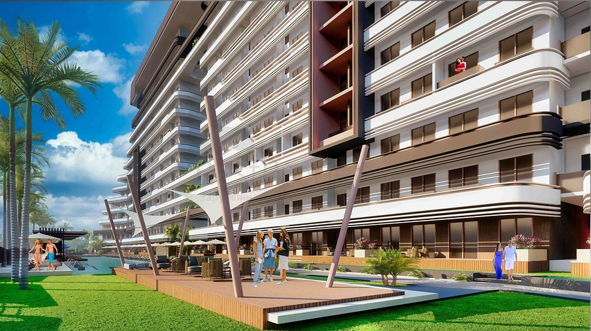 Квартира планування 2 + 1 в районі Алтинташ - Анталія