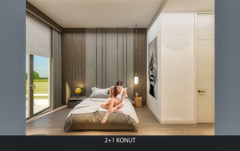 Квартира планування 2 + 1 в районі Алтинташ - Анталія