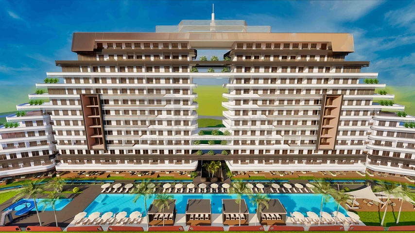 Квартира планування 2 + 1 в районі Алтинташ - Анталія