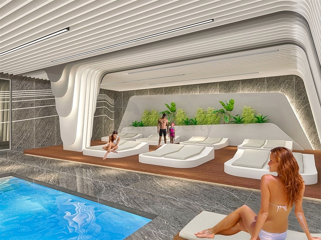 Квартира планування 2 + 1 в районі Алтинташ - Анталія