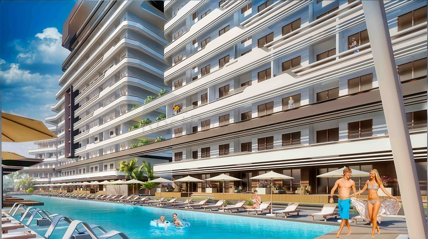 Квартира планування 2 + 1 в районі Алтинташ - Анталія