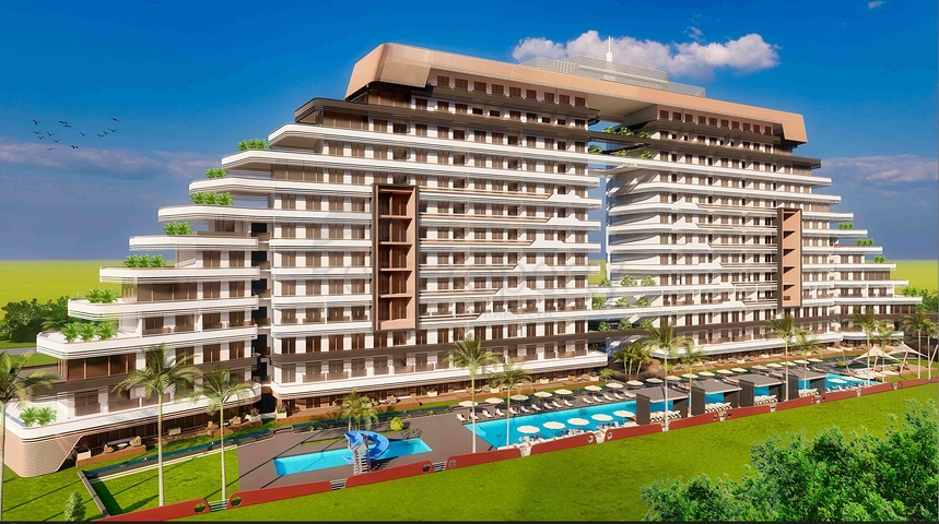 Квартира планування 2 + 1 в районі Алтинташ - Анталія