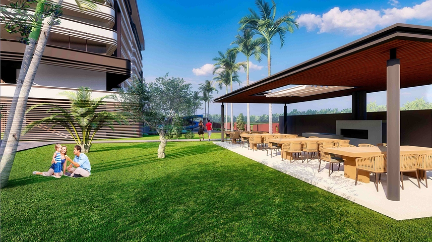 Квартира планування 2 + 1 в районі Алтинташ - Анталія