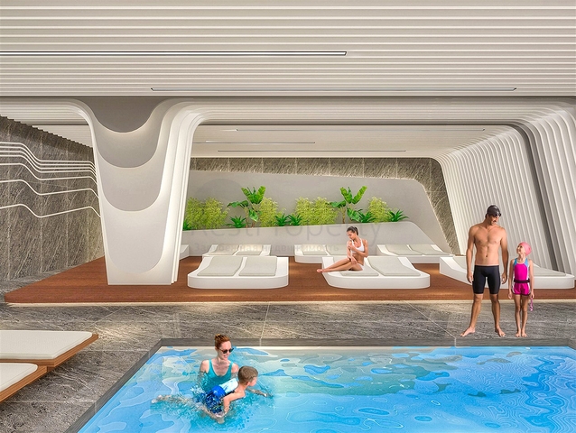 Квартира планування 2 + 1 в районі Алтинташ - Анталія