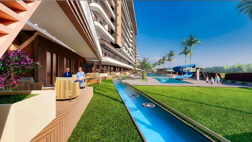 Квартира планування 2 + 1 в районі Алтинташ - Анталія