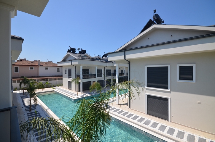 Квартира планування 3 + 1 в районі Фетхіє - Анталія 