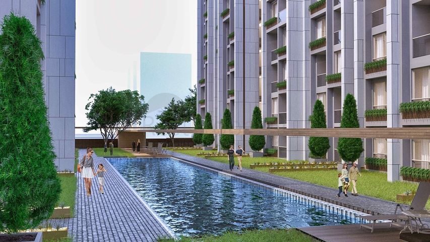 Квартира планування 1 + 1 в районі Алтинташ - Анталія 