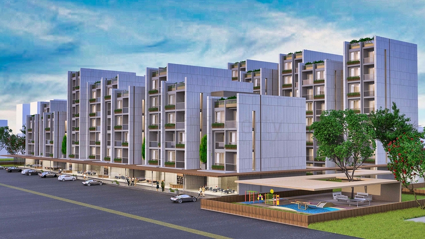 Квартира планування 1 + 1 в районі Алтинташ - Анталія 