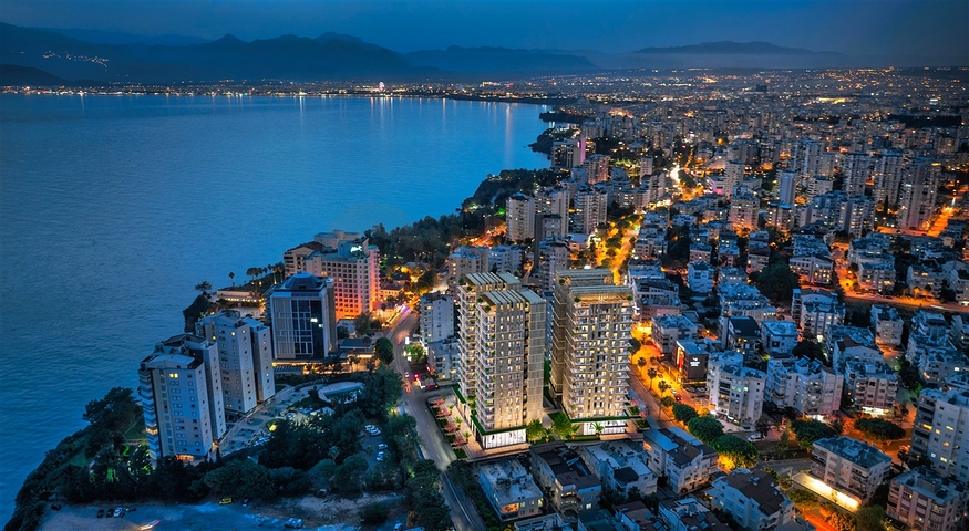 Шикарний проект від надійного забудовника в найпрестижнішому районі Анталії 