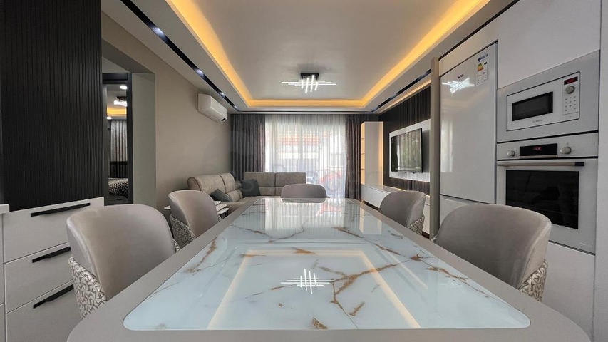 Лвартира планування 3 + 1 в районі Фетхіє-Анталія 