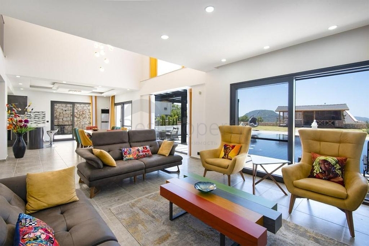 Вілла планування 6 + 1 в районі Фетхіє - Анталія 