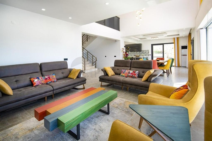 Вілла планування 6 + 1 в районі Фетхіє - Анталія 