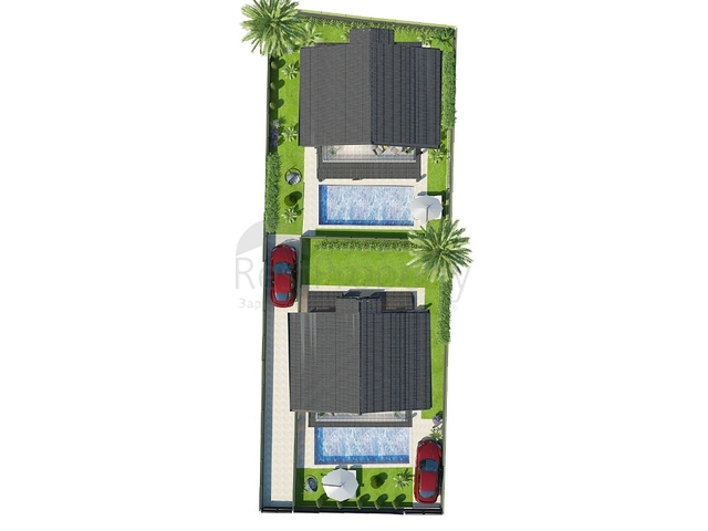 Вілла планування 4 + 1 в районі Фетхіє - Анталія 