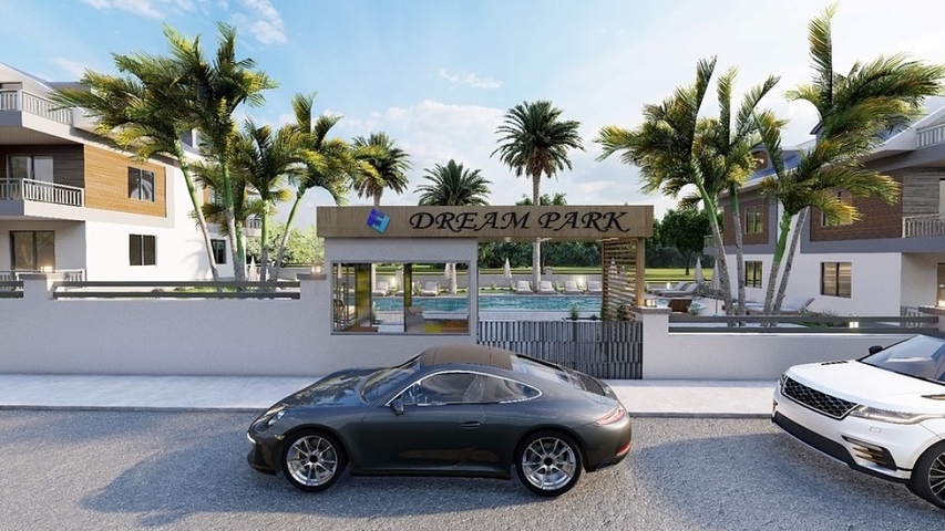 Квартира планування 3 + 1 в районі Фетхіє - Анталія 