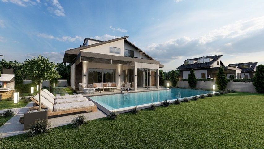 Вілла планування 3 + 1 в районі Фетхіє - Анталія 