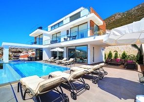 Приватна вілла 5 + 1 у Калкані з видом на море та острови