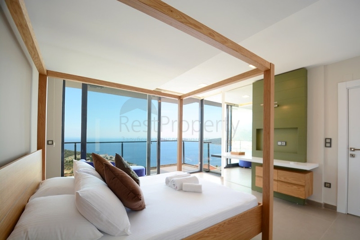 Чарівна вілла з видом на море в Калкані