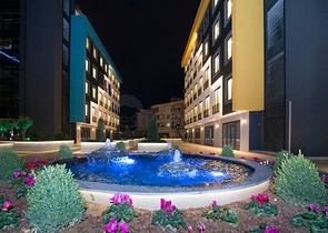 Бізнес-центр в районі, що розвивається Оба