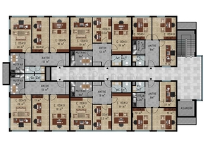 Бізнес-центр в районі, що розвивається Оба