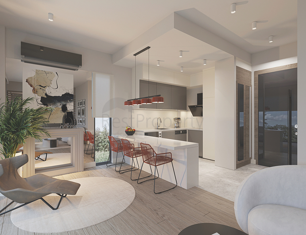 Вілли 3+1 і 4 + 1 в еко комплексі в оточенні хвойного лісу в районі Дортепе на східній частині Бодрума.