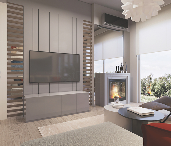 Вілли 3+1 і 4 + 1 в еко комплексі в оточенні хвойного лісу в районі Дортепе на східній частині Бодрума.