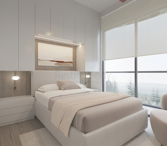 Вілли 3+1 і 4 + 1 в еко комплексі в оточенні хвойного лісу в районі Дортепе на східній частині Бодрума.