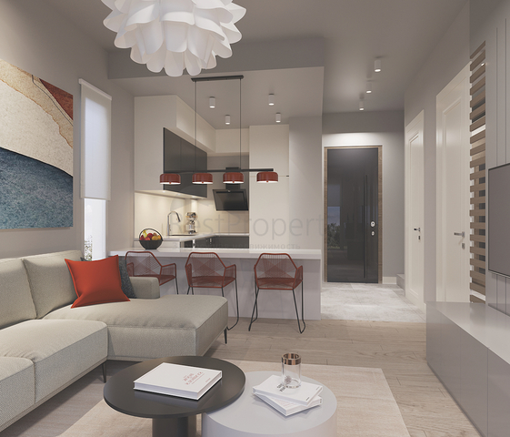 Вілли 3+1 і 4 + 1 в еко комплексі в оточенні хвойного лісу в районі Дортепе на східній частині Бодрума.