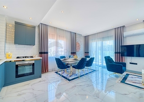 Пентхаус 2 + 1 в новому комплексі в районі Аланії Оба