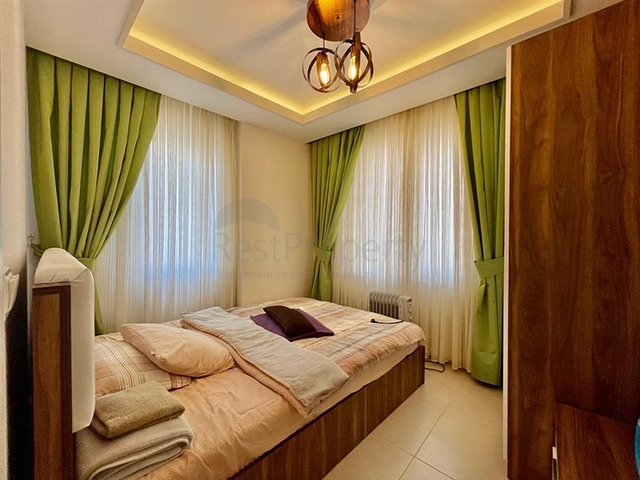 Затишна квартира 1 + 1 в районі Махмутлар