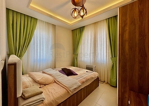 Затишна квартира 1 + 1 в районі Махмутлар