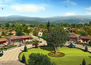 Вілли з видом на море і озеро