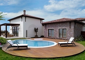 Вілли з видом на море і озеро