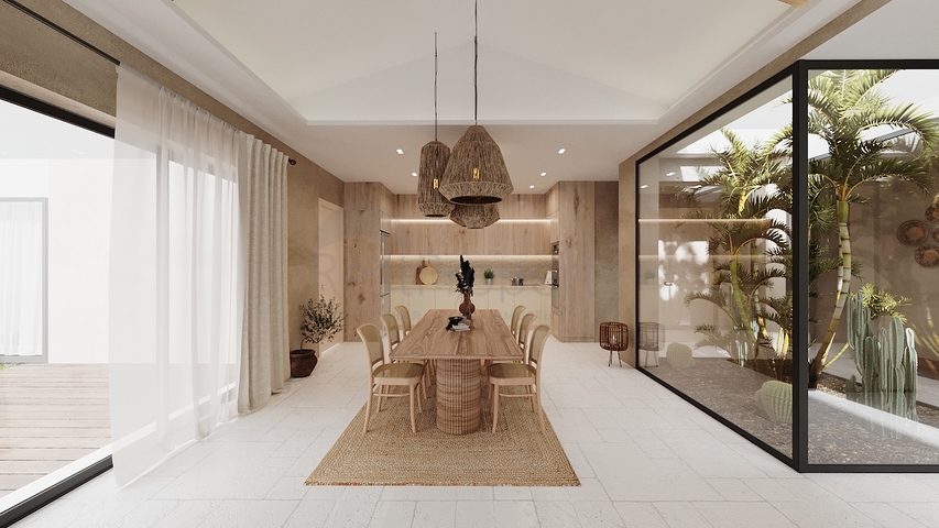 Окремо розташовані вілли з унікальною архітектурою в районі Гюмюшлюк