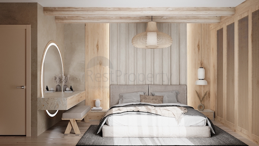 Окремо розташовані вілли з унікальною архітектурою в районі Гюмюшлюк