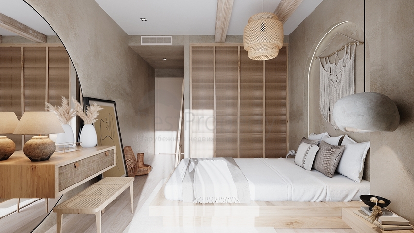 Окремо розташовані вілли з унікальною архітектурою в районі Гюмюшлюк